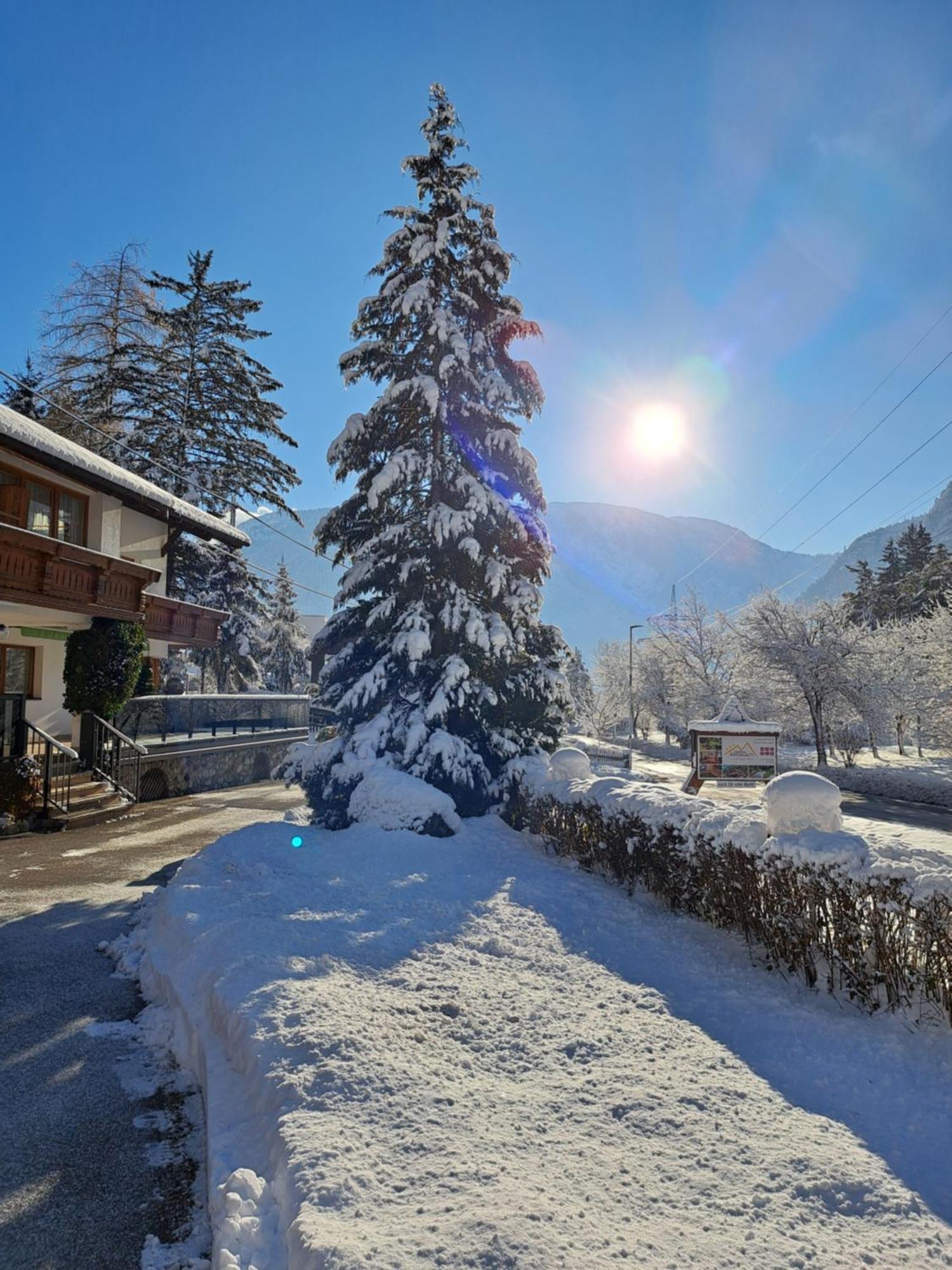 Gaestehaus Almrausch, Ferienanlage Mit Pool Nassereith Exterior photo